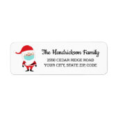 Weihnachts-Weihnachtsmaske Personalisiert (Vorne)