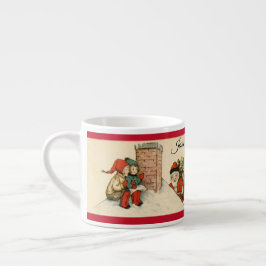 Weihnachts-Weihnachtsmeisterschaft mit Namen Espressotasse