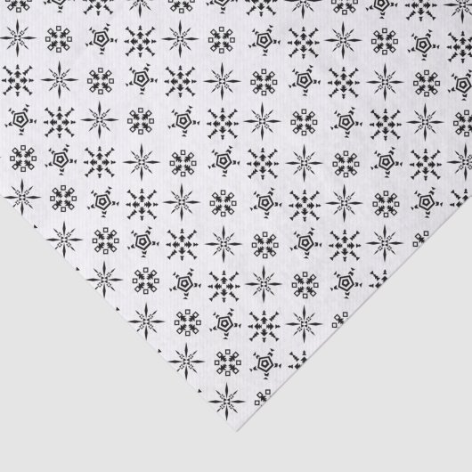 Weihnachts-Weihnachtsmuster Seidenpapier (Ausschnitt)