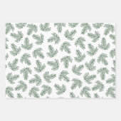 Weihnachts-Weihnachtsmuster Sterne und Baum Geschenkpapier Set (Vorderseite)