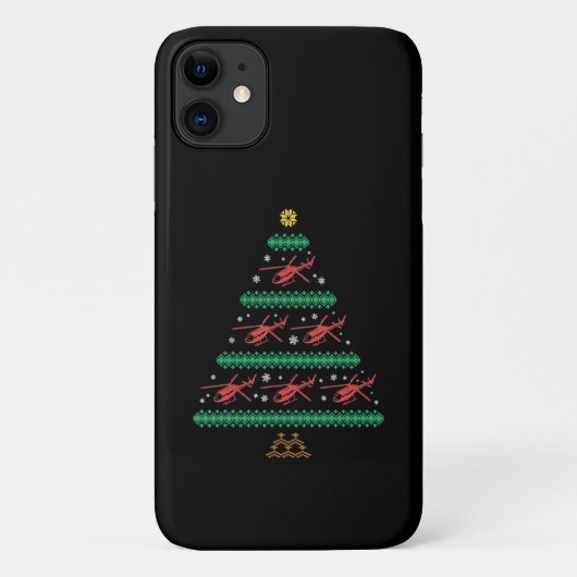 Weihnachts-Weihnachtspiloten-Weihnachtsgeschenk Case-Mate iPhone Hülle (Rückseite)
