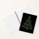Weihnachts-Weihnachtspiloten-Weihnachtsgeschenk Notizblock (Innenseite)