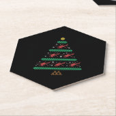 Weihnachts-Weihnachtspiloten-Weihnachtsgeschenk Untersetzer (angewinkelt)