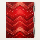 Weihnachts-Weihnachtsplaner - Roter dekorativer Gl Planer (Rückseite)