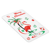 Weihnachts-Weihnachtsportrait Magnet (Rechte Seite)