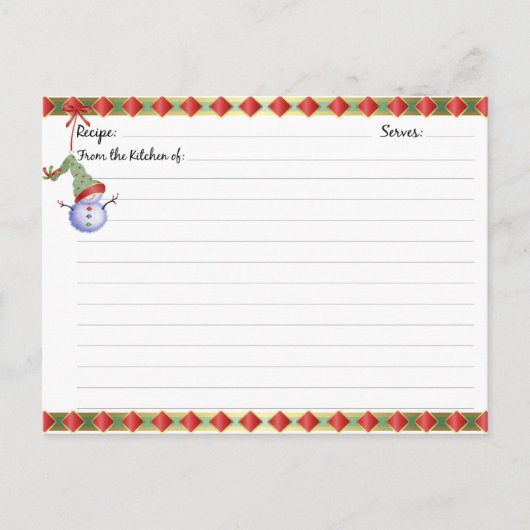 Weihnachts-Weihnachtsrabatte Postkarte (Vorderseite)