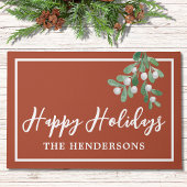 Weihnachts-Weihnachtsrost für individuelle Feierta Fußmatte