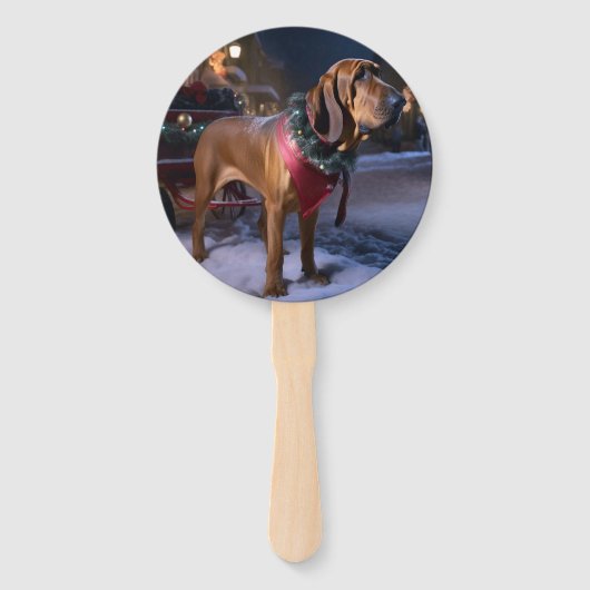 Weihnachts-Weihnachtssaison Fächer (Vorderseite)