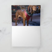 Weihnachts-Weihnachtssaison Karte (Innenseite)