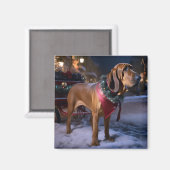 Weihnachts-Weihnachtssaison Magnet (Vorderseite/Rückseite)