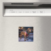 Weihnachts-Weihnachtssaison Magnet (In Situ (Geschirrspüler))