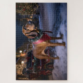 Weihnachts-Weihnachtssaison Puzzle (Vertikal)