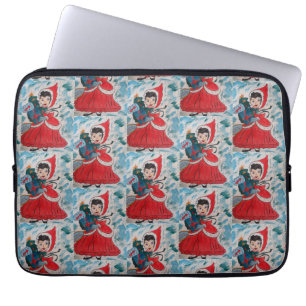 Weihnachts-Weihnachtsschläfchen Laptopschutzhülle