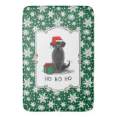 Weihnachts-Weihnachtsschmuck Niedlich Badematte (Vorderseite Vertikal)