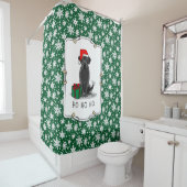 Weihnachts-Weihnachtsschmuck Niedlich Duschvorhang (Beispiel)