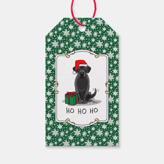 Weihnachts-Weihnachtsschmuck Niedlich Geschenkanhänger (Vorderseite)