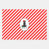 Weihnachts-Weihnachtsschmuck Niedlich Geschenkpapier Set (Vorderseite 2)