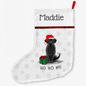 Weihnachts-Weihnachtsschmuck Niedlich Großer Weihnachtsstrumpf (Rückseite)