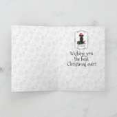 Weihnachts-Weihnachtsschmuck Niedlich Karte (Innenseite)