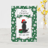 Weihnachts-Weihnachtsschmuck Niedlich Karte (Gelbe Blume)