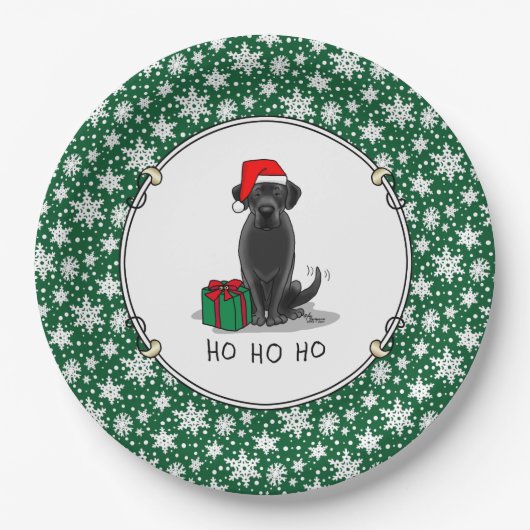 Weihnachts-Weihnachtsschmuck Niedlich Pappteller (Vorderseite)