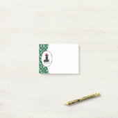 Weihnachts-Weihnachtsschmuck Niedlich Post-it Klebezettel (Auf Schreibtisch)