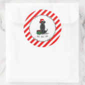 Weihnachts-Weihnachtsschmuck Niedlich Runder Aufkleber (Tasche)