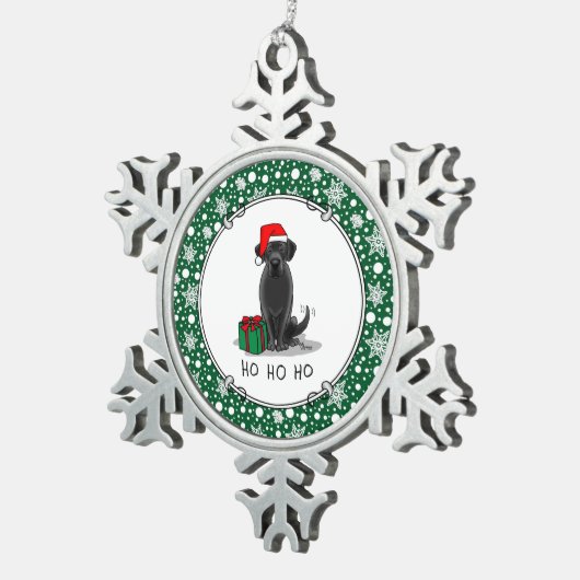 Weihnachts-Weihnachtsschmuck Niedlich Schneeflocken Zinn-Ornament (Rechts)