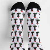 Weihnachts-Weihnachtsschmuck Niedlich Socken (Oben)