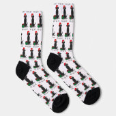 Weihnachts-Weihnachtsschmuck Niedlich Socken (Rechts)