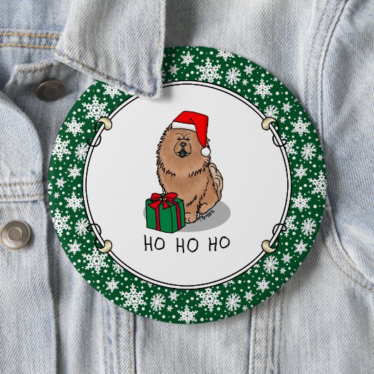 Weihnachts-Weihnachtsschmuck (Zimt) Niedlich Button (Beispiel)