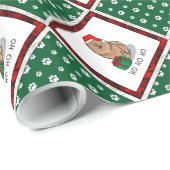 Weihnachts-Weihnachtsschmuck (Zimt) Niedlich Geschenkpapier (Rolleneckpunkt)