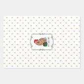 Weihnachts-Weihnachtsschmuck (Zimt) Niedlich Geschenkpapier Set (Vorderseite 3)