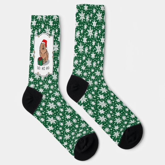 Weihnachts-Weihnachtsschmuck (Zimt) Niedlich Socken (Rechts)