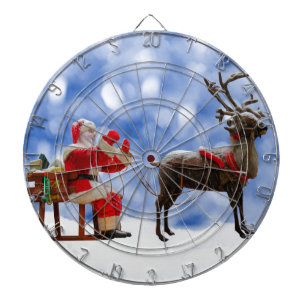 Weihnachts-Weihnachtsschnee Dartscheibe