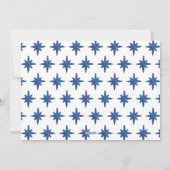 Weihnachts-Weihnachtssegnung Krippe Foto Feiertagskarte (Rückseite)