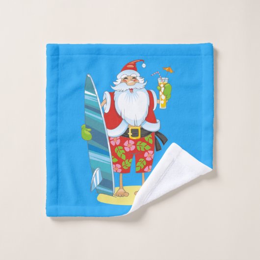 Weihnachts-Weihnachtsstrand Set (Waschlappen)