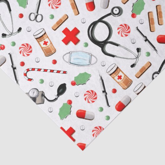 Weihnachts-Weihnachtsthema P Seidenpapier (Ausschnitt)