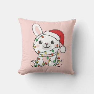 Weihnachts-Weihnachtstiere Holiday Bunnies Kissen
