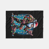 Weihnachts-Weihnachtsweih Weihnachten Weihnachten Fleecedecke (Vorderseite (Horizontal))