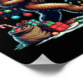 Weihnachts-Weihnachtsweih Weihnachten Weihnachten Poster (Ecke)