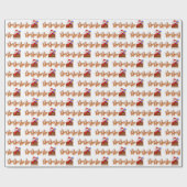 Weihnachts-Weihnachtswrapping Paper Geschenkpapier (Flach)