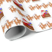 Weihnachts-Weihnachtswrapping Paper Geschenkpapier (Rolleneckpunkt)