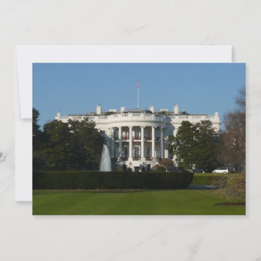 Weihnachts-Weiße Haus für Feiertage Washington DC (Vorderseite)