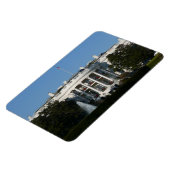 Weihnachts-Weiße Haus für Feiertage Washington DC Magnet (Linke Seite)