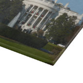 Weihnachts-Weiße Haus für Feiertage Washington DC Schneidebrett (Ecke)