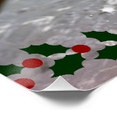 Weihnachts-Welpe, bezaubernd, Poster (Ecke)
