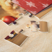 Weihnachts-Welpe Duo Jigsaw-Puzzle Puzzle (Seite)