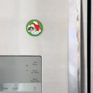 Weihnachts-Welpen- und Kätzchen-Magnet Magnet
