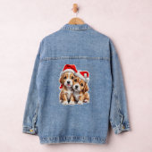 Weihnachts Welpenhunde Jeansjacke (Hangar)